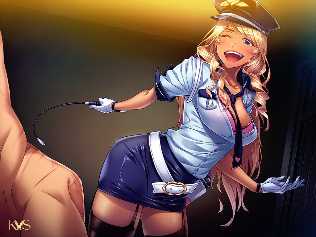 A guard and inmate scenario emphasising power dynamics in sexual roleplay